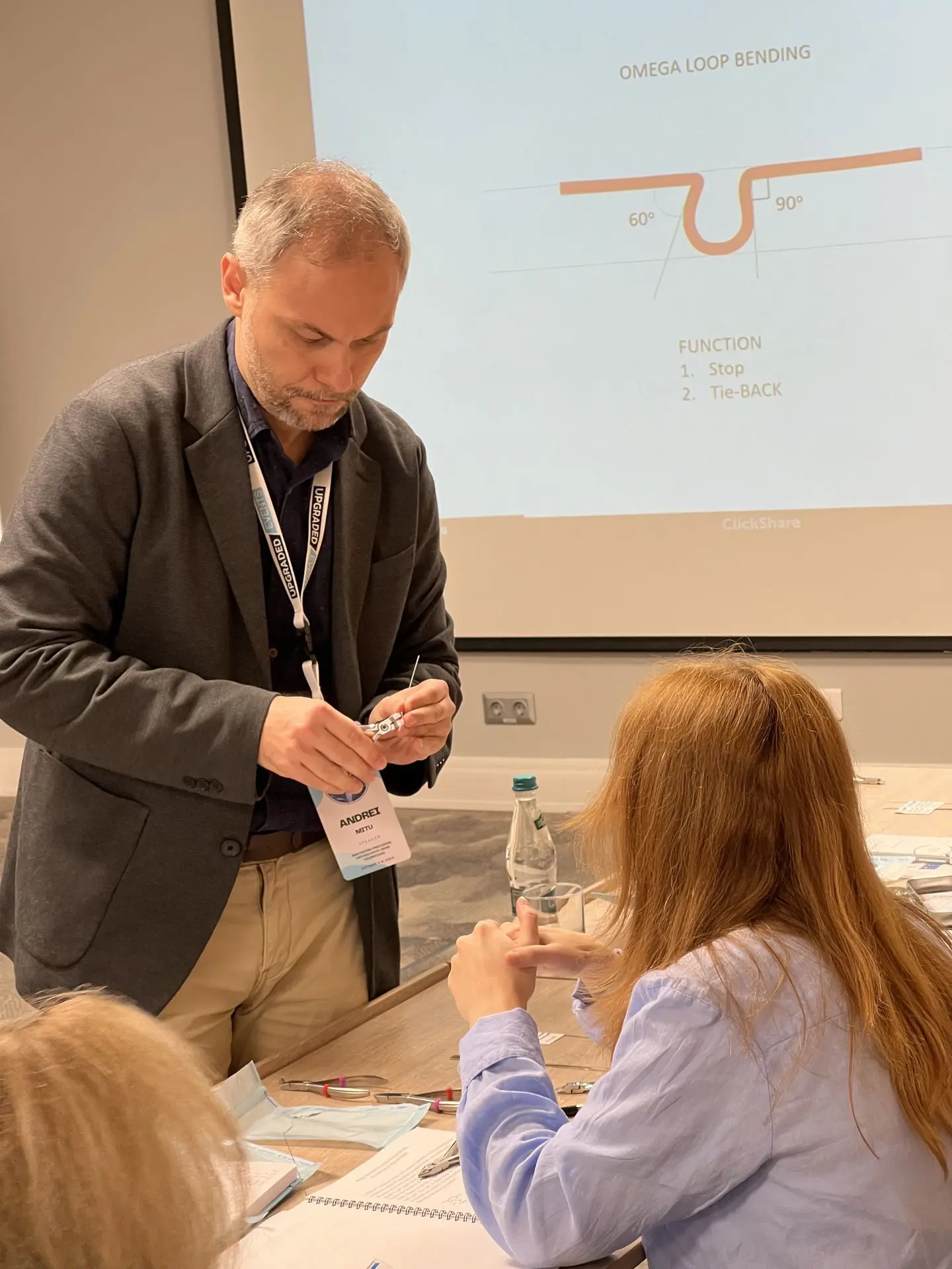 Dr. Andrei Mitu guiding participants, June 2025